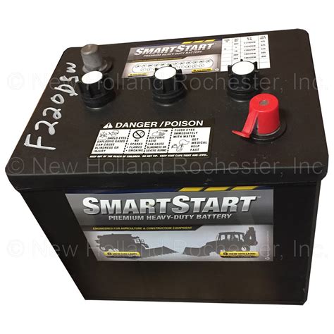 where is the battery on a new holland skid steer|new holland boomer battery replacement.